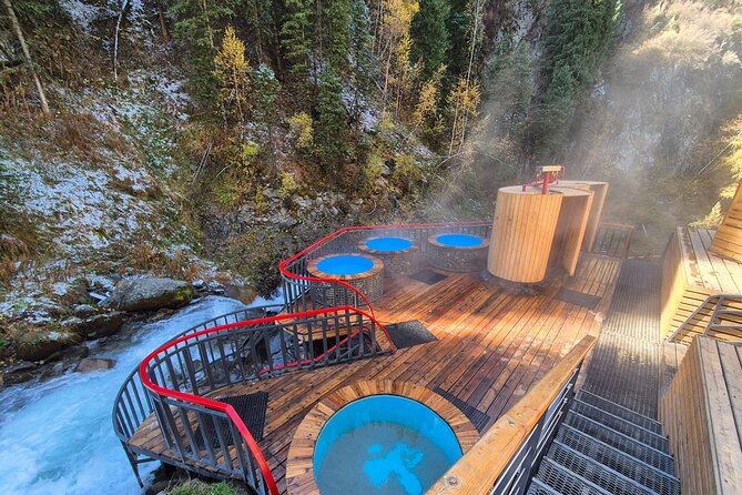 Alma-Arasan & Ayusai Mountain Gorges with Hot Springs Tour - Sunkar Falcon Farm from April through October
