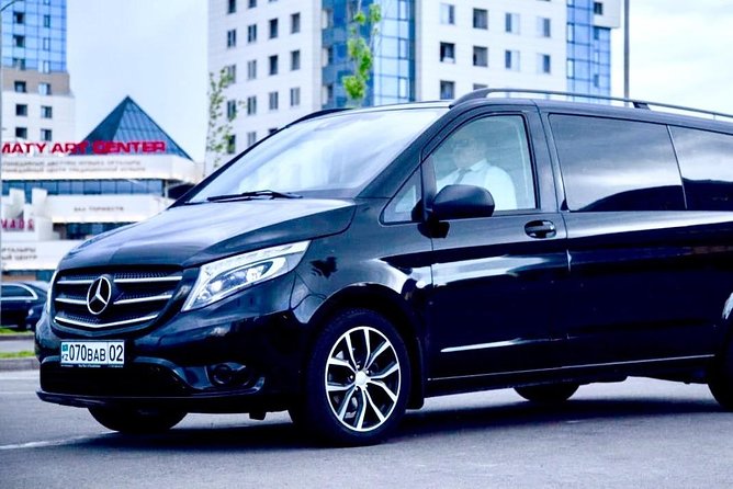 Almaty Airport Transfer Mercedes V-Class - A private arrival in Almaty without the airport guesswork