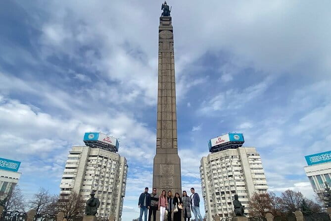 Almaty city, Medeu, Shymbulak, Green Bazaar,Panfilov & Cathedral - Republic Square offers a short historical pause
