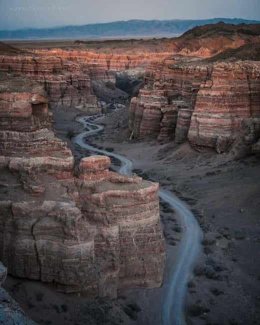 Almaty: Explore 3 Scenic Canyons and Kolsay Lake in 1 Day - Moon Canyon’s Folded Rock
