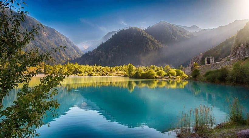 Almaty: Issyk Lake, Bear Waterfall & Trout Farm Day Trip - Meeting at Alatau and setting out at 7:30