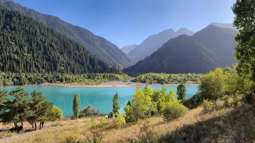 Almaty: Lake Issyk with Turgen Waterfall Day Tour - The two-hour ride from Almaty