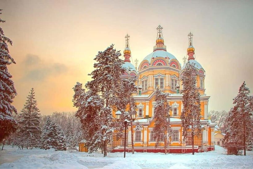 Almaty : Must-See Private Walking tour - Panfilov Park and the Zenkov Cathedral