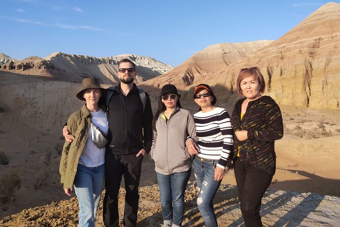 Altyn emel 2 days tour. (Singing dune, AkTau, KattyTau) - Katutau brings volcanic rock and strange forms
