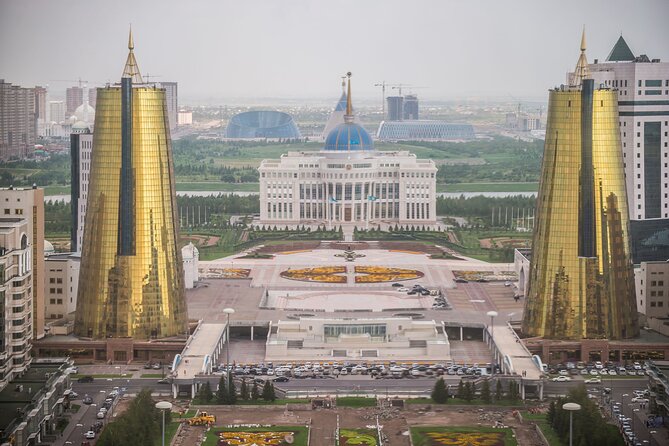 Astana Private Custom Walking Tour with A Local Guide - Bayterek Tower, Astana’s symbol at the center