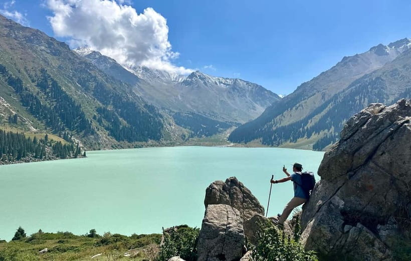 Big Almaty Lake: Choose Adventure on Foot or by Car - Two viewpoints and a swing above the route