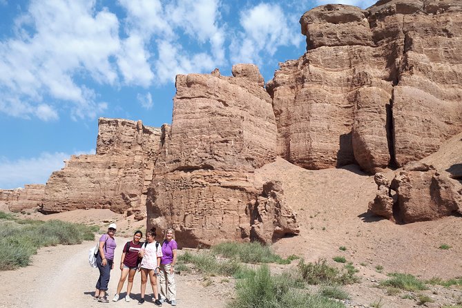 Charyn canyon - The road from Almaty to the canyon