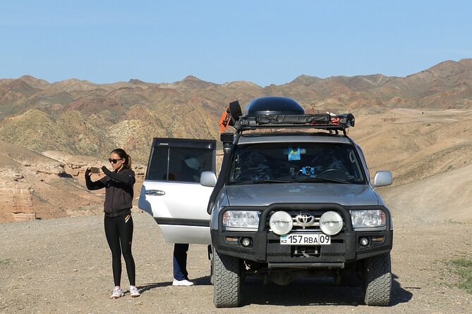 Discovering 6 Stunning Sights on Private Tour of Charyn Canyon - The upper panorama over Castle Valley