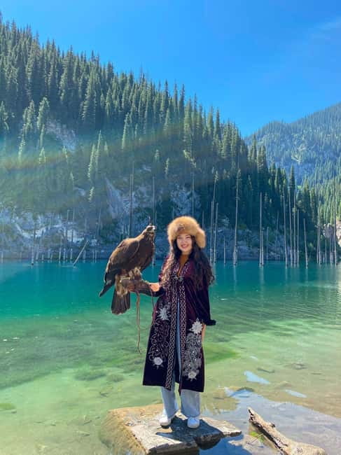 From Almaty: Charyn Canyon and Kolsai-Kaindy Lakes Day Trip - The rough road and strange beauty of Kaindy Lake