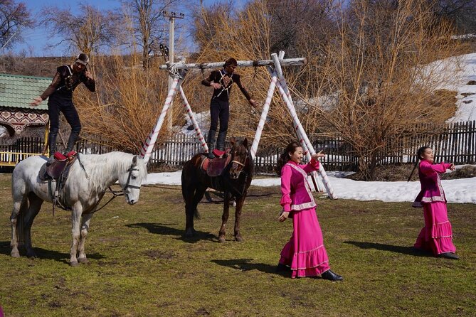 Kazakh Ethno-Village Tour - Noon horse show, from riding skill to acrobatics