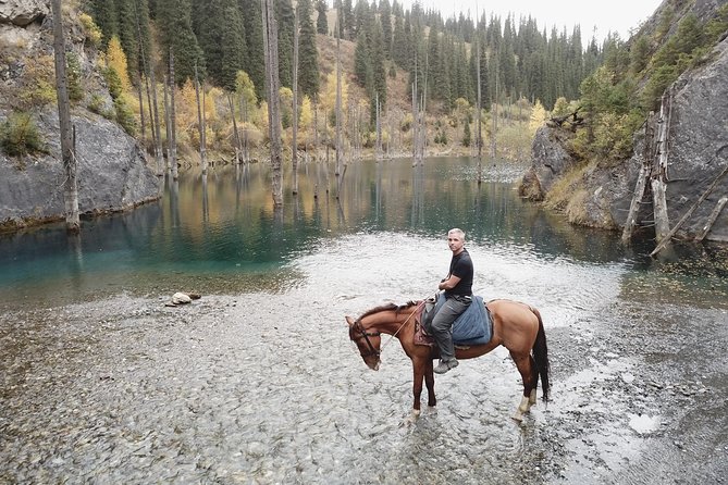 Kolsai and Kaindy lakes, via Charyn canyon. Private Day Tour from Almaty - Kolsai Lake, the final major stop