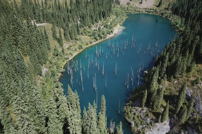 Kolsai and Kaindy lakes, via Charyn canyon. Private Day Tour from Almaty - Charyn Canyon, where the day begins in red rock