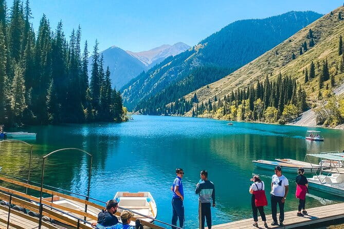 Kolsai and Kaindy Lakes with Charyn Canyons Day Trip - Kolsai Lake for the final mountain view