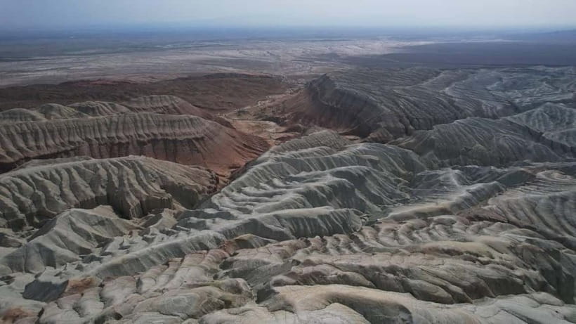 One Day Tour to Altyn-Emel: Singing Dune and Aktau Mountain - A viewpoint before the main event