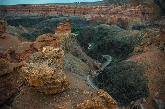 Private Day Trip to Fantastic Charyn Canyon - Lunch beside the Charyn River