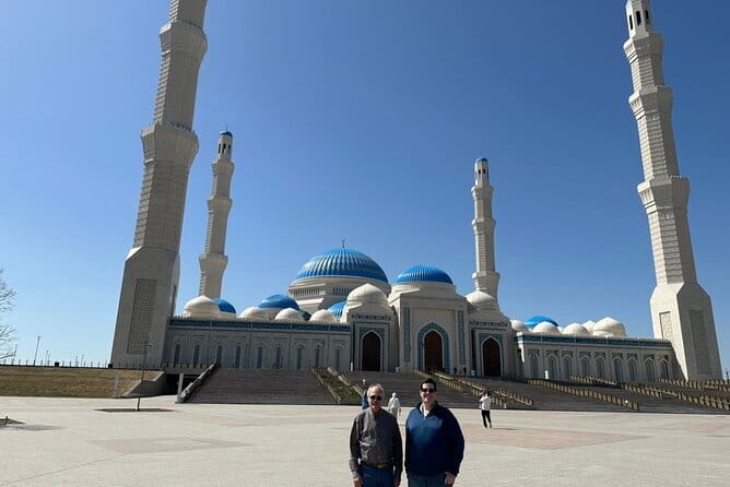 Private Half-Day City Tour of Astana in Comfort - Nur-Astana Mosque, a grand opening scene
