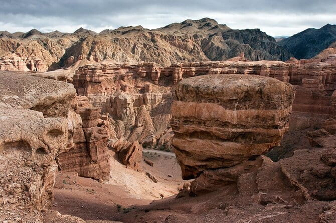 Small group tour to Kolsai, Kaindy Lakes and Charyn Canyon - Walking into Charyn Canyon’s Valley of the Castles